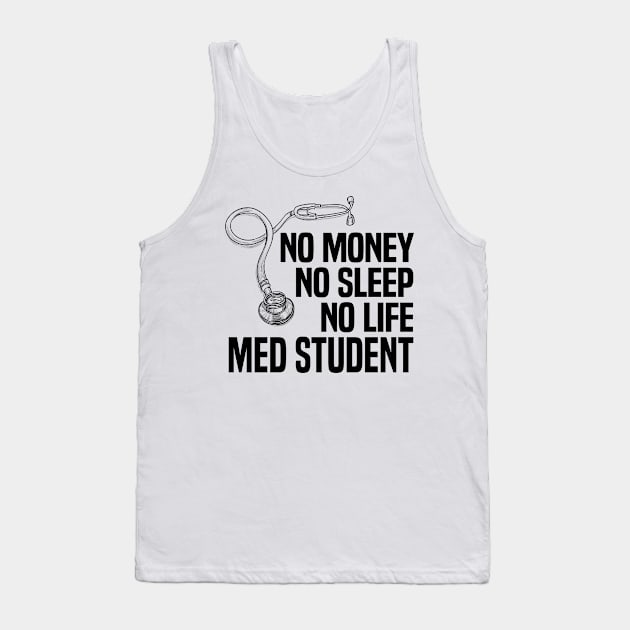 Med School Tank Top by C_ceconello